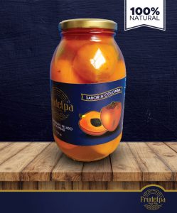 Chontaduro en Almibar